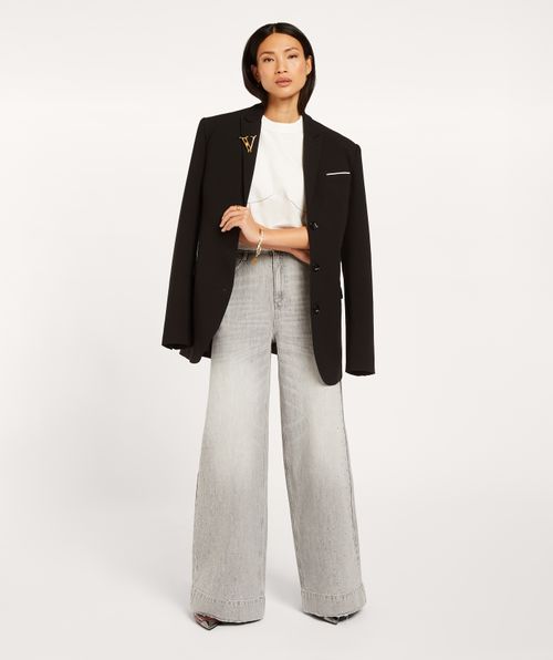 BAILEY mid rise wide leg jeans