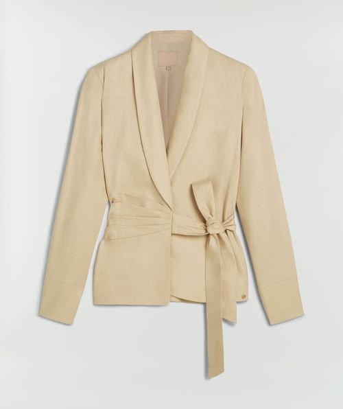 BENTHE figurbetonter Blazer mit Bindegürtel