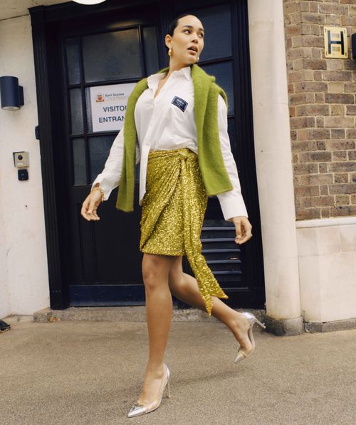 BERDINA oversized blouse