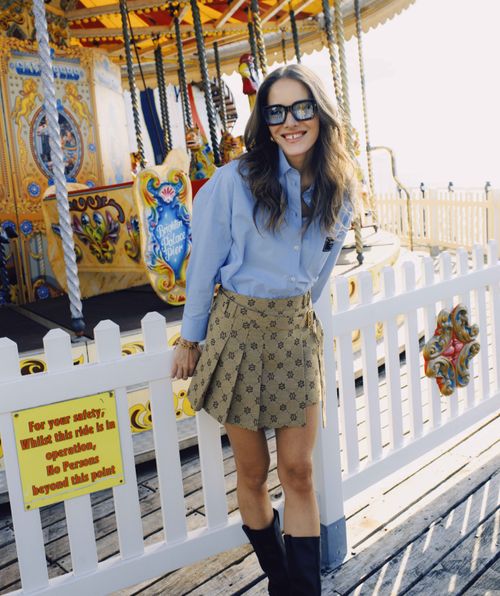 BERDINA oversized blouse