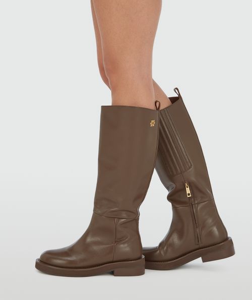 BLIGHT leather boots