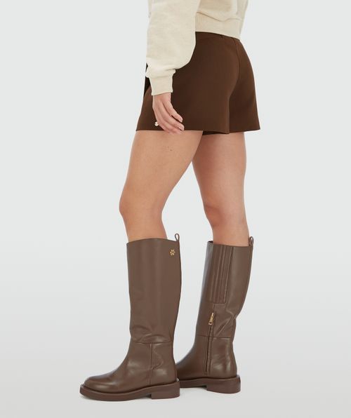 BLIGHT leather boots