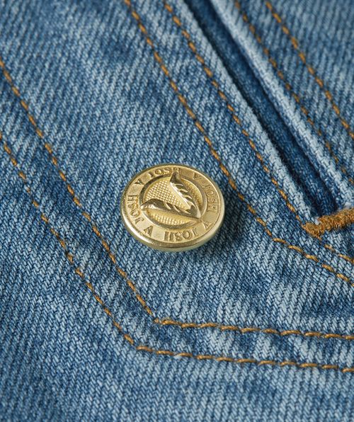 BOASSA high waisted mini spijkerrok