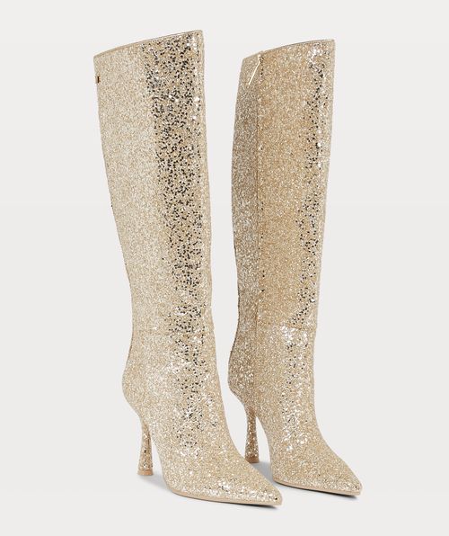 BOBO high boots with glitter