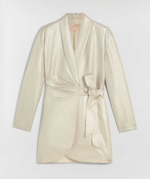 BONITA wrap dress with glitter