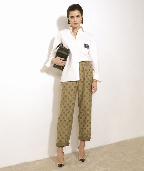 BRIARY mid rise tapered fit broek