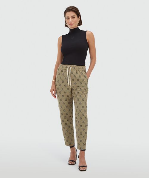 BRIARY mid rise tapered fit broek