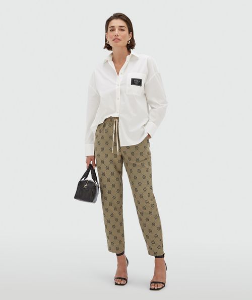 BRIARY mid rise tapered fit broek