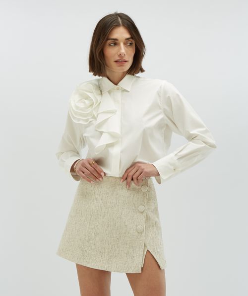BRISA Bluse mit Stretch