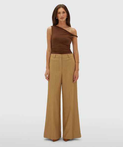 JV-CALLIE high-rise wide-leg trousers
