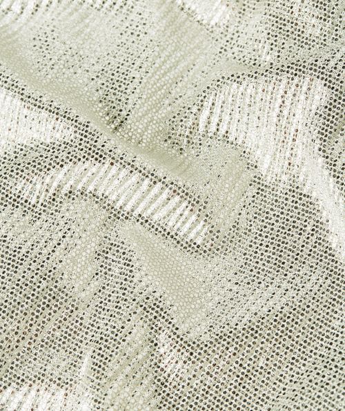 CAMEO regular fit metallic wrap skirt