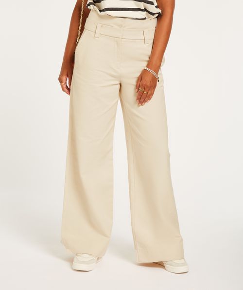 CARTER high rise wide leg trousers