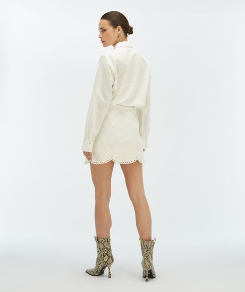 CATI high waisted mini skirt 