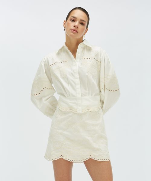 CATI high waisted mini skirt 