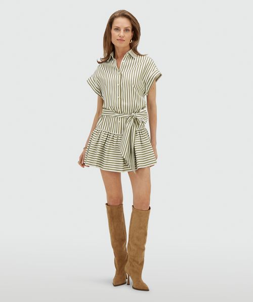 JV-CATO oversized Blusenkleid mit Streifen