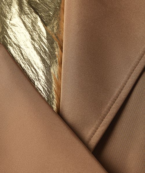 CELINE trench coat with metallic interior