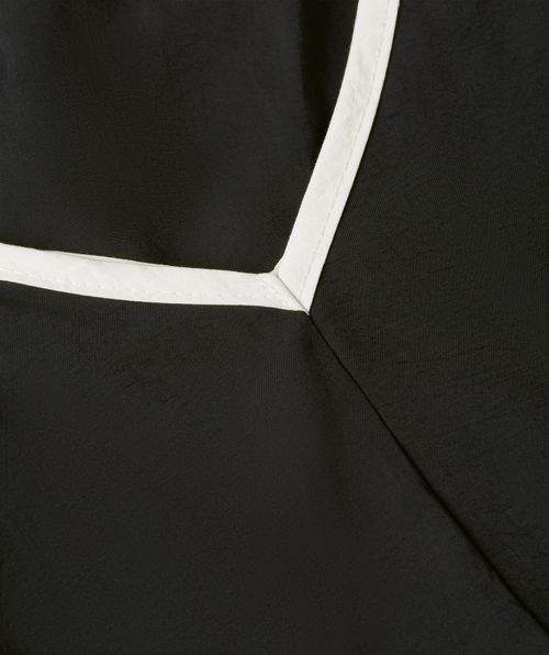 CLARA maxi jurk met striksluiting
