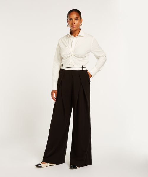 COCO high rise ultra wide leg pantalon