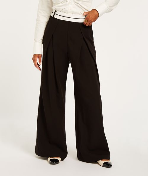 COCO high rise ultra wide leg trousers