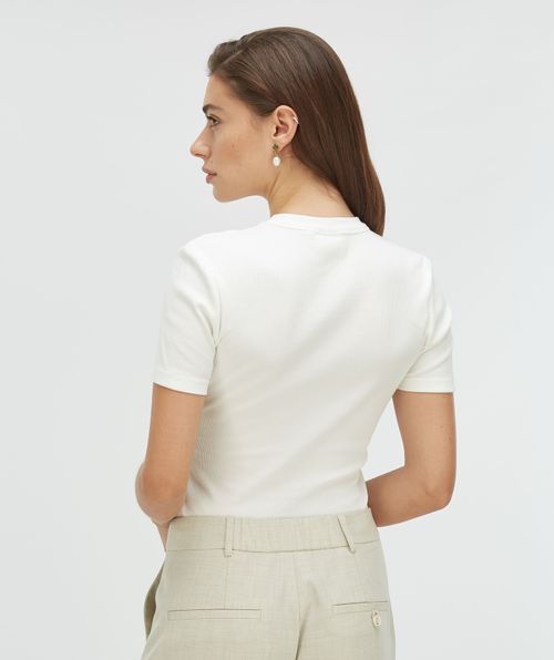 CODY fitted T-shirt met logo