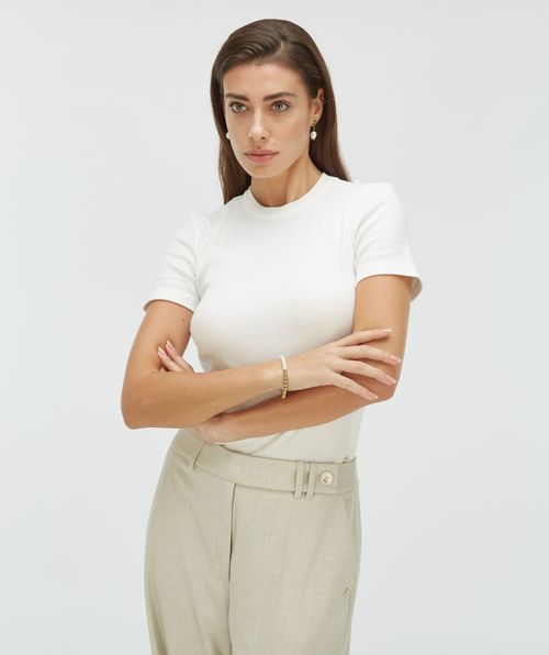 CODY fitted T-shirt met logo