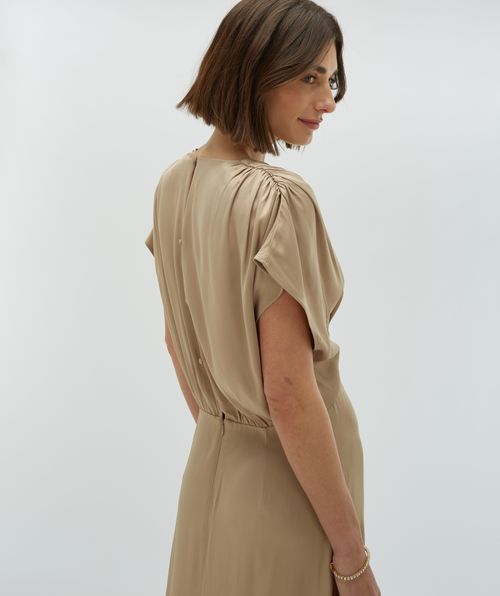 CORRIN regular fit dress in satin look