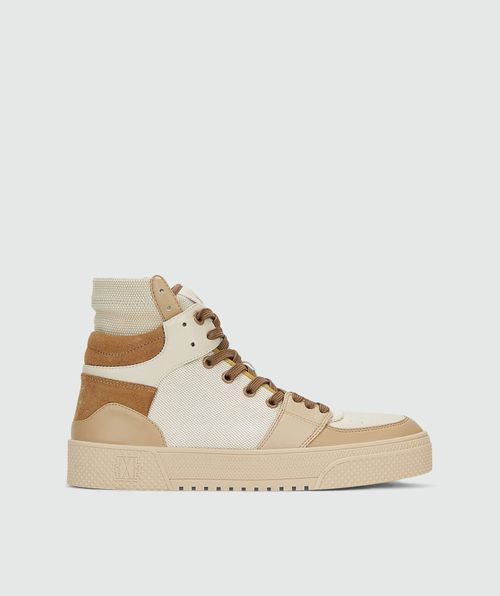 JV-CYNTHIA sneakers met leren details