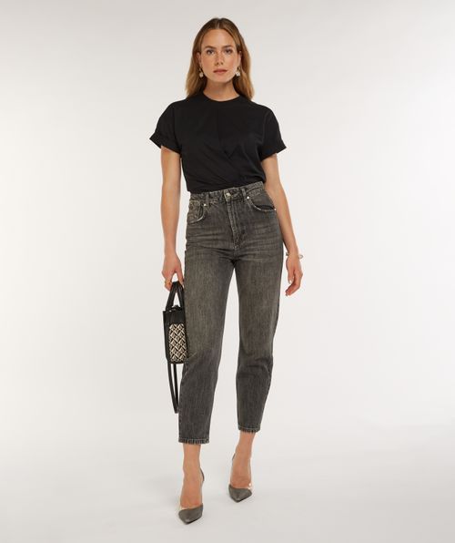 DALIA high rise girlfriend jeans