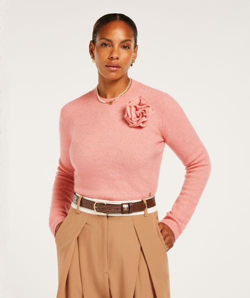 DANA slim fit cropped Pullover