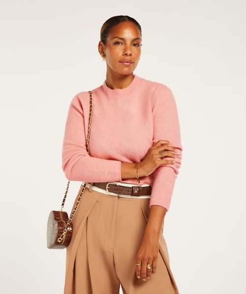 DANA slim fit cropped sweater