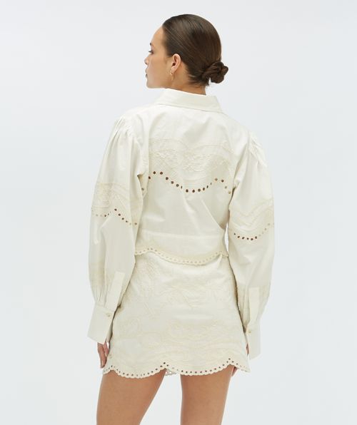 DAPHNE cropped blouse 