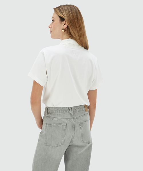 DARCY oversized top met strik