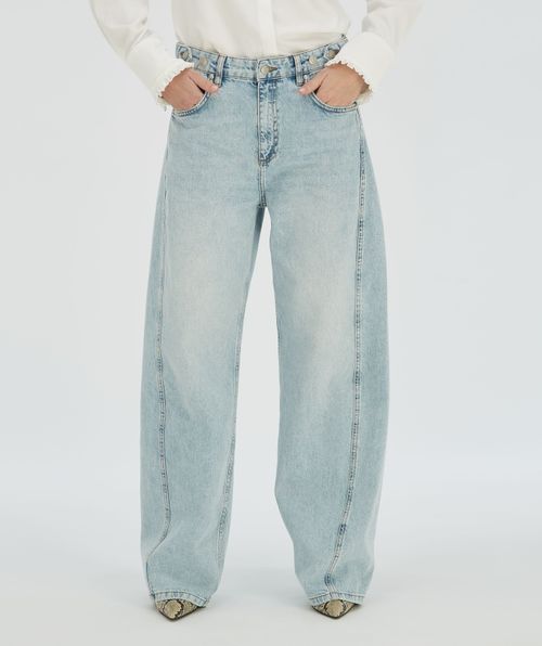 DEWI mid rise balloon fit jeans