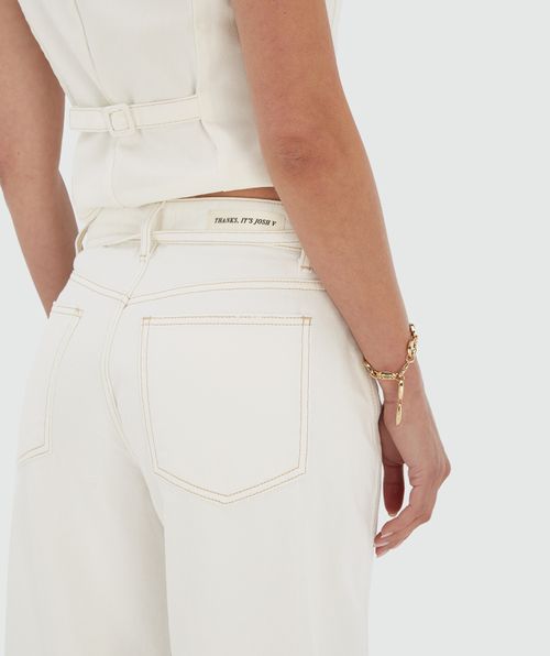 DEWI mid-rise balloon fit jeans