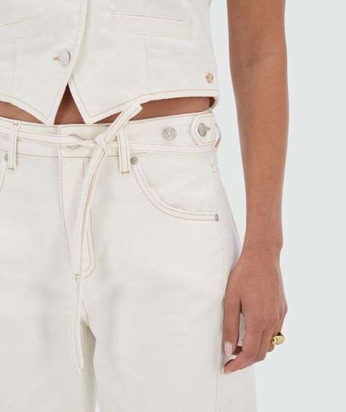 DEWI mid-rise balloon fit jeans