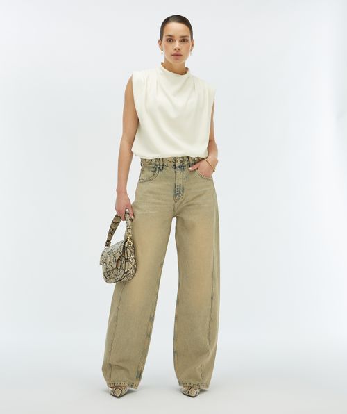 DEWI mid rise balloon fit jeans