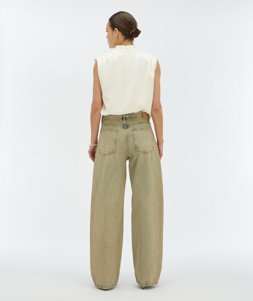 DEWI mid rise balloon fit jeans
