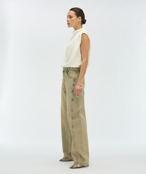 DEWI mid rise balloon fit jeans