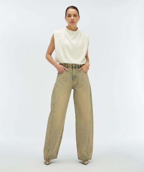 DEWI mid rise balloon fit jeans