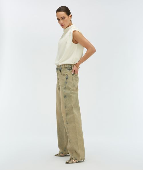 DEWI mid rise balloon fit jeans