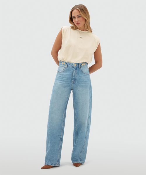 JV-DEWI mid rise balloon fit jeans
