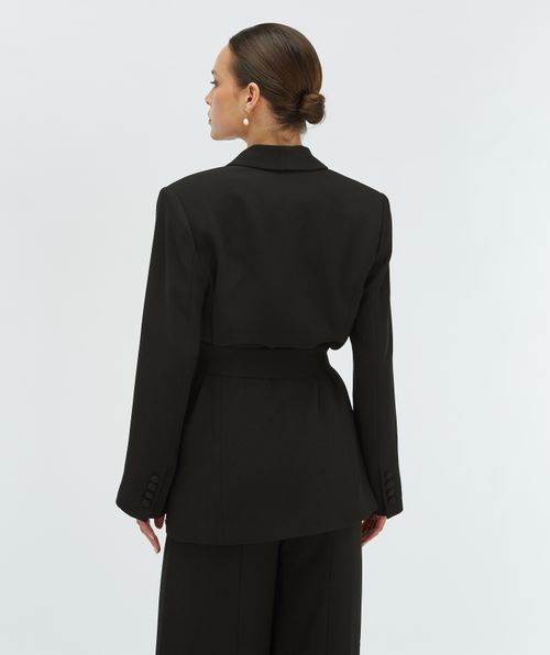 DIDI blazer met ceintuur