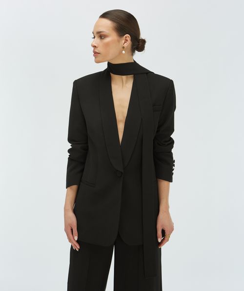 DIDI blazer met ceintuur