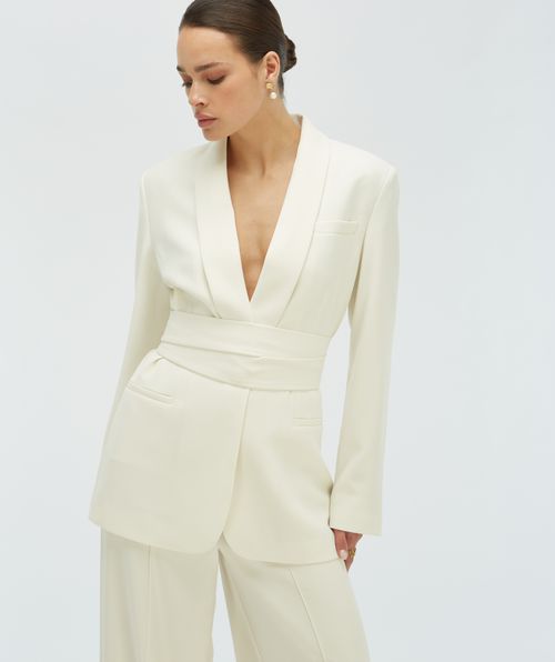 DIDI blazer met ceintuur