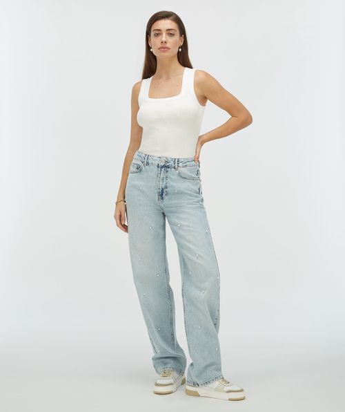 DIEDA Enganliegendes Top mit Logo