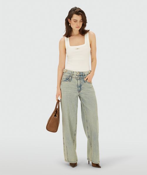 DIEDA slim fit logo top