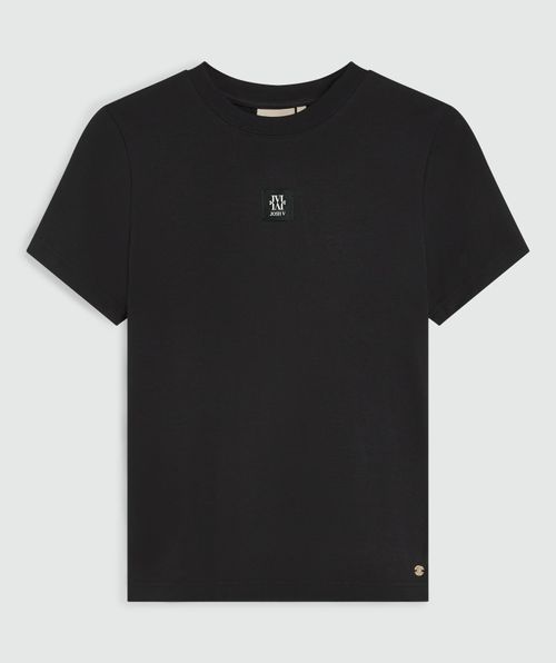 DORIE LABEL regular fit T-shirt met logo