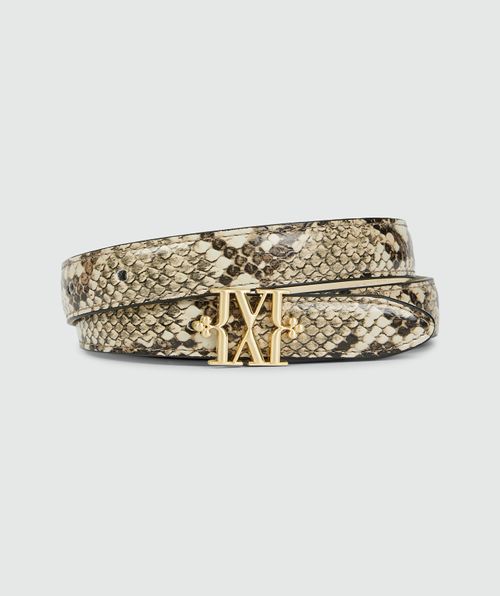 DORISSA snake print belt