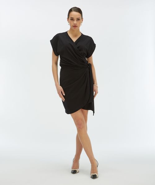 DYA regular fit overslagjurk