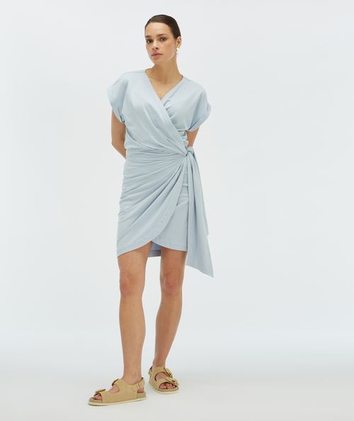 DYA regular fit overslagjurk